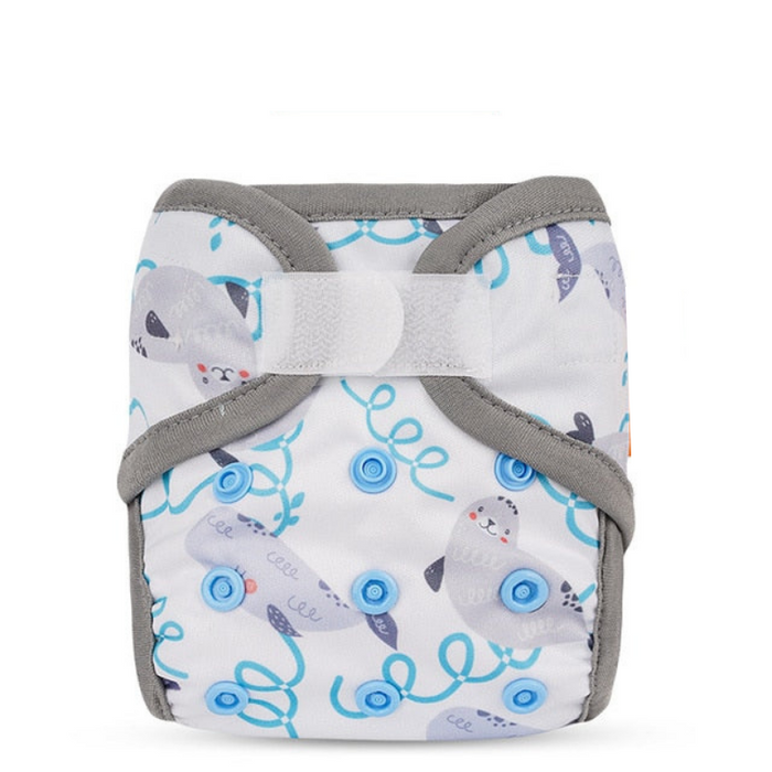 Cloth Diaper Cover With Inserts For 0 to 6 Month Old Babies