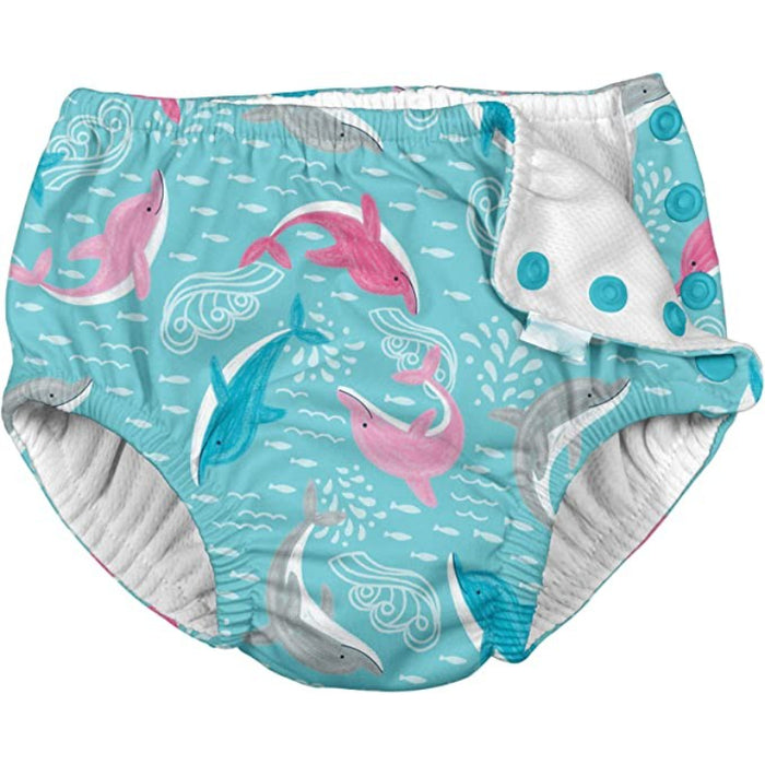 Printed Unisex-Baby Snap Reusable Swim Diaper