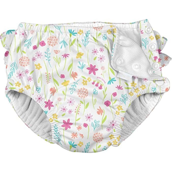 Printed Baby Reusable Absorbent Swimsuit Diaper