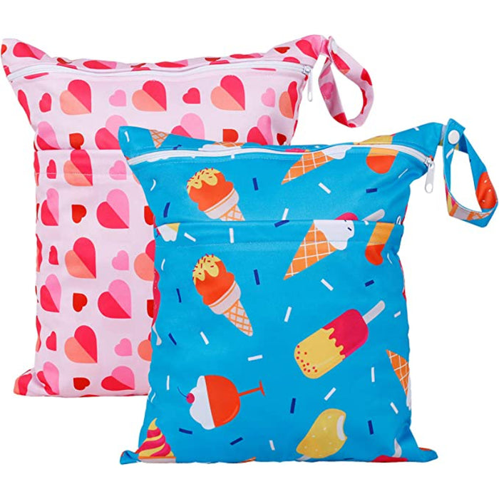 Waterproof Reusable Wet Bag For Cloth Diapers
