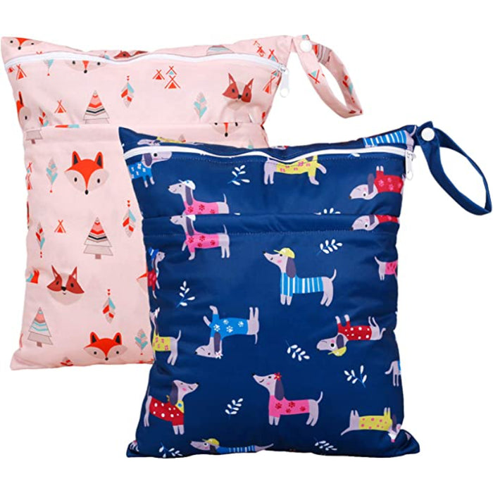 Waterproof Reusable Wet Bag For Cloth Diapers