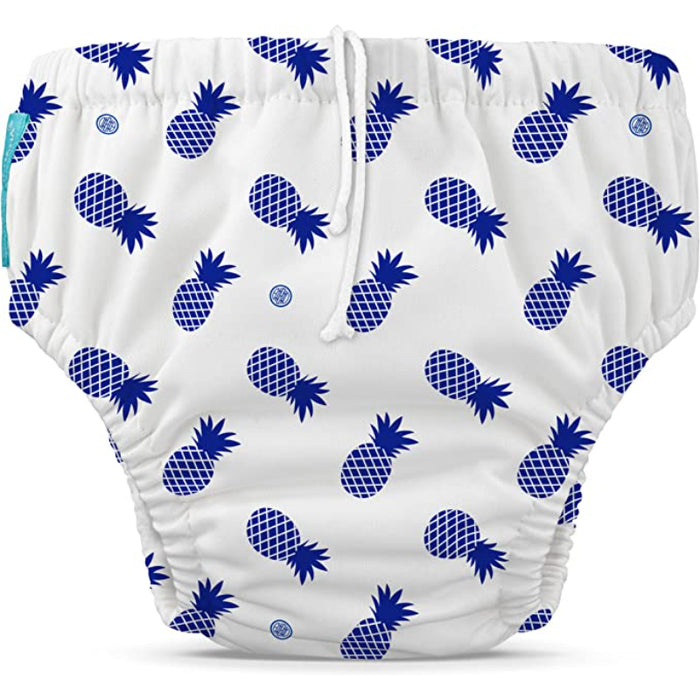 Baby Reusable Swim Diaper With Adjustable Drawstring, Soft And Snug Fit To Prevent Leaks