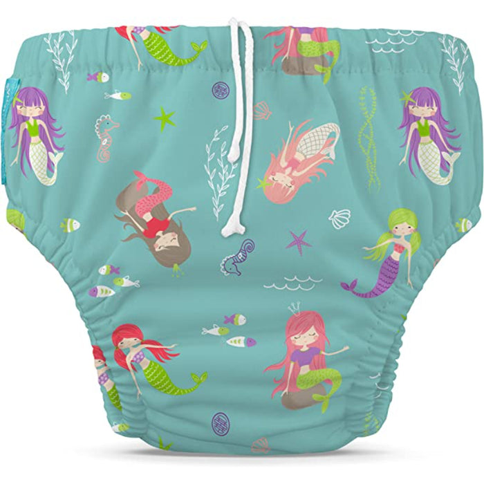 Reusable Swim Diaper With Adjustable Drawstring, Soft And Snug Fit To Prevent Leaks