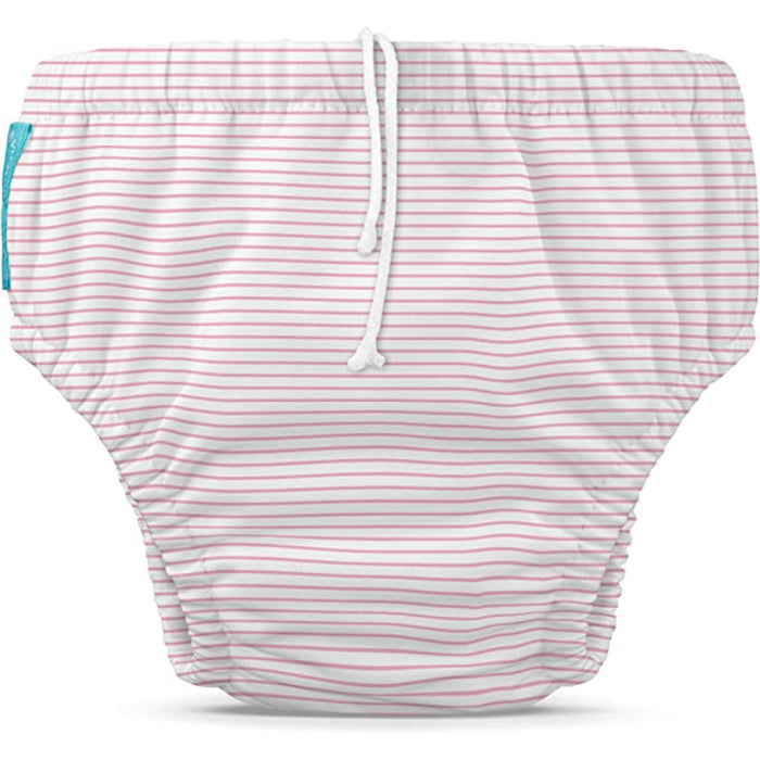 Baby Reusable Swim Diaper With Adjustable Drawstring, Soft And Snug Fit To Prevent Leaks