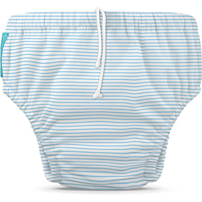 Baby Reusable Swim Diaper With Adjustable Drawstring, Soft And Snug Fit To Prevent Leaks