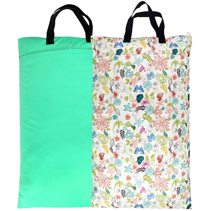 Reusable Hanging Wet Dry Cloth Diaper Bag