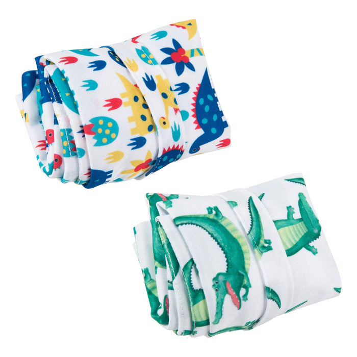 2 Pack Of Cloth Diaper Wet And Dry Bags