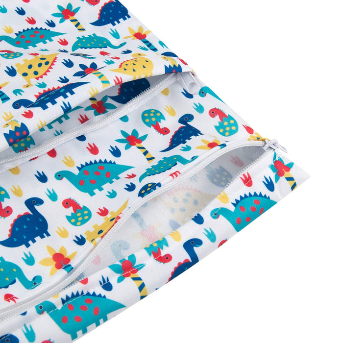 2 Pack Of Cloth Diaper Wet And Dry Bags