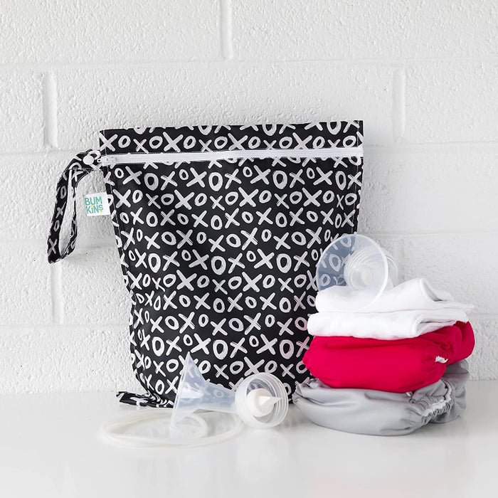 Waterproof Wet Dry Bags For Baby, Travel, Swimsuit, Cloth Diapers, Pump Parts, Gym Clothes, Toiletries, Strap To Stroller, Zipper Reusable Bag, Packing Pouch