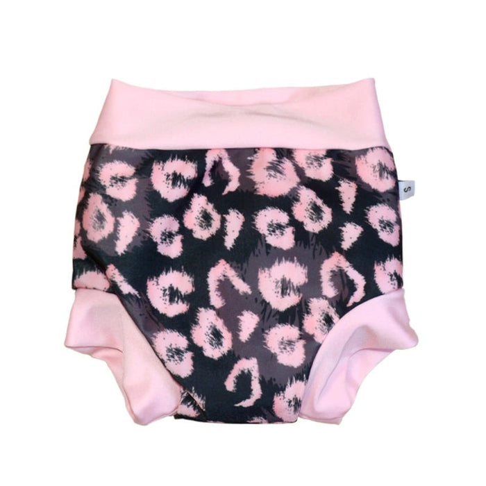 Leakproof Newborn Baby High Waist Printed Swimming Diaper