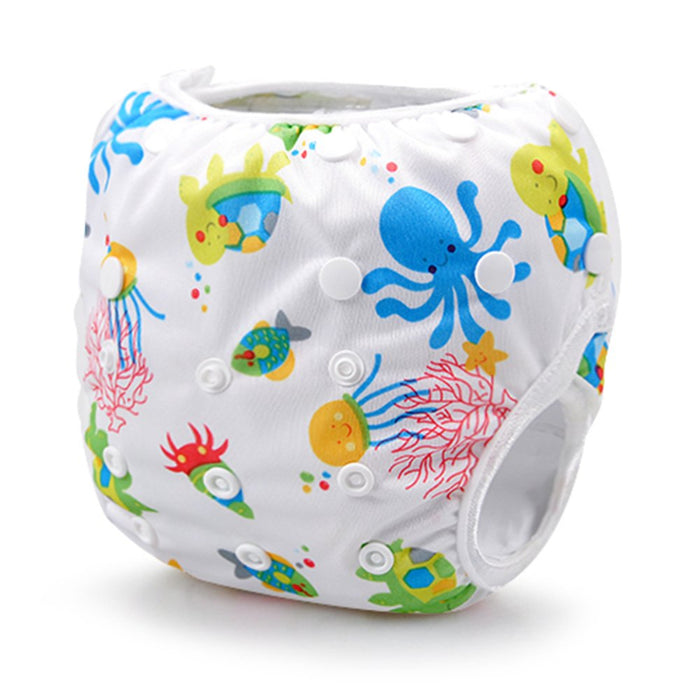 2Pcs Reusable Baby Swim Diapers Washable Cloth Cover For Lite Swimmer