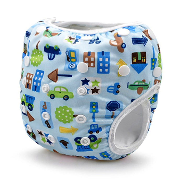 2Pcs Reusable Baby Swim Diapers Washable Cloth Cover For Lite Swimmer