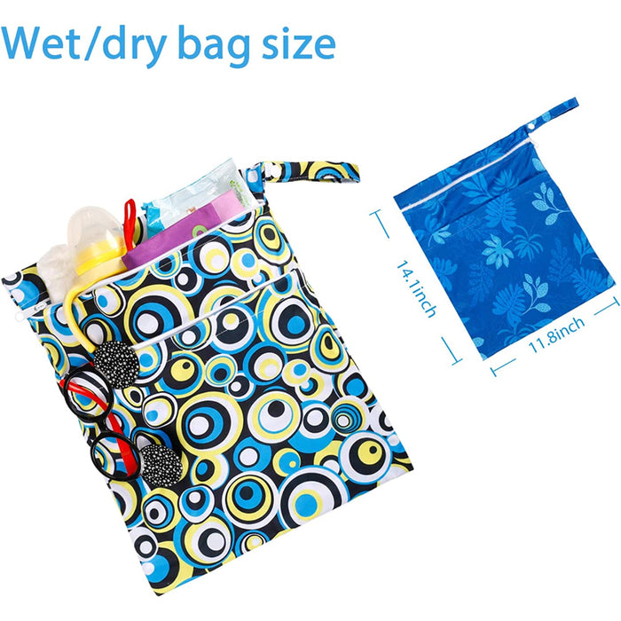 Waterproof Reusable Wet Bag For Cloth Diapers