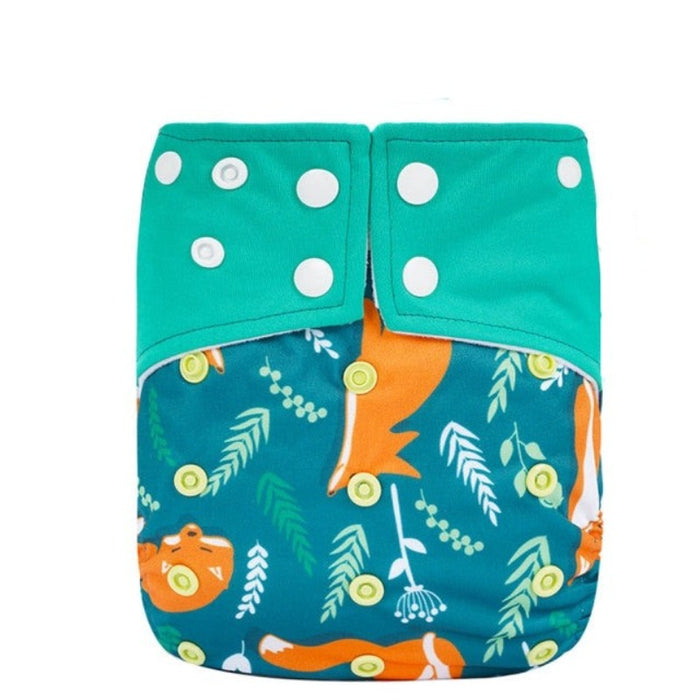 Reusable Diaper With Two Pockets For 0 to 6 Month Old Babies & Toddlers