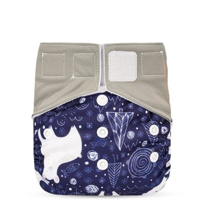 Microfiber & Bamboo Fiber Heavy Wetter Cloth Diaper For 6 to 12 Months Old Babies & Toddlers