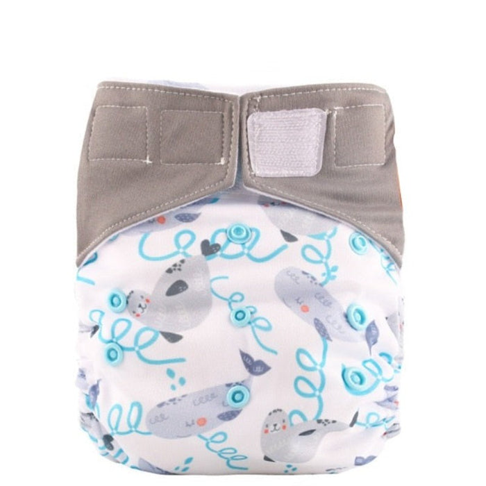 Microfiber & Bamboo Fiber Heavy Wetter Cloth Diaper For 6 to 12 Months Old Babies & Toddlers