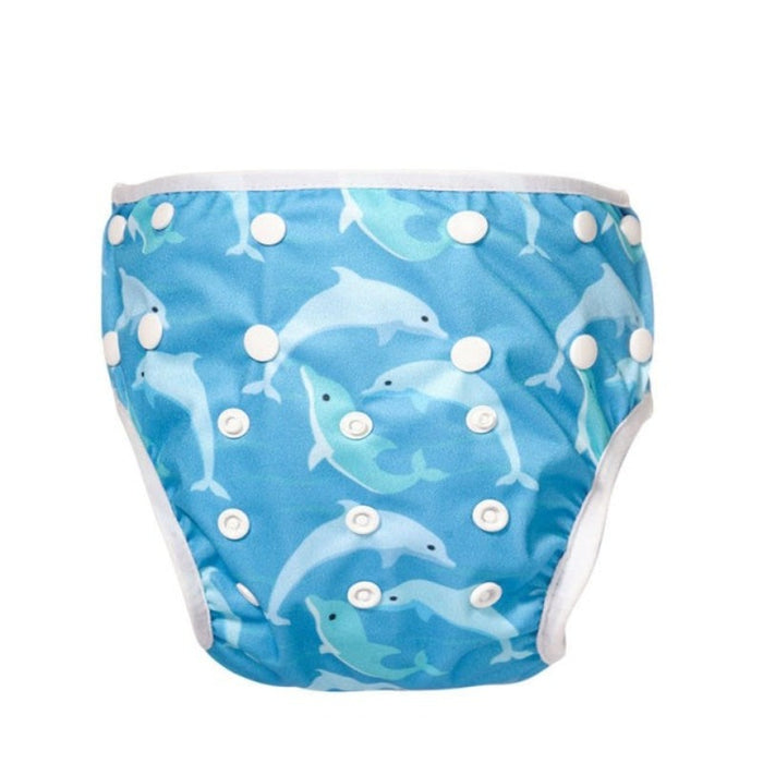 Swim Water Proof Reusable Diaper For Swimming Lessons & Holidays For 6 to 24 Months Old Babies & Toddlers