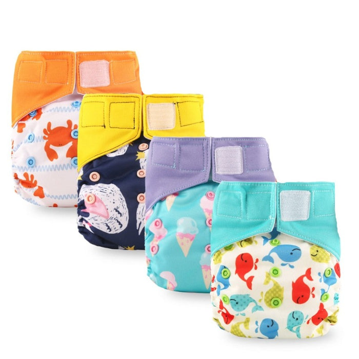 Microfiber & Bamboo Fiber Heavy Wetter Cloth Diaper For 6 to 12 Months Old Babies & Toddlers