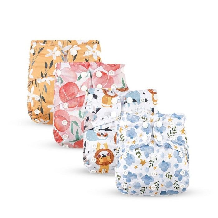 Heavy Wetter Ecological Cloth Diaper For 12 to 36 Months Old Babies & Toddlers
