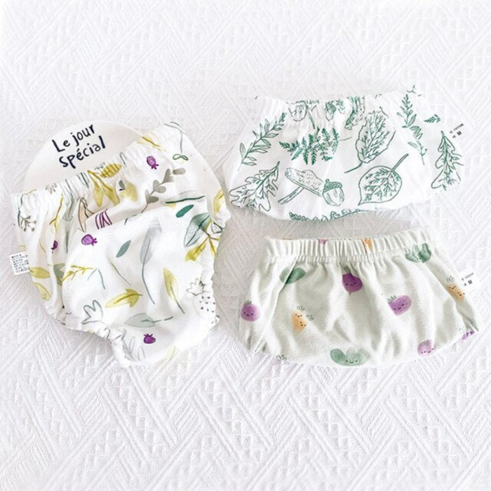 Reusable Diaper Panties With 6 Layers Nappies For 6 to 24 Months Old Babies