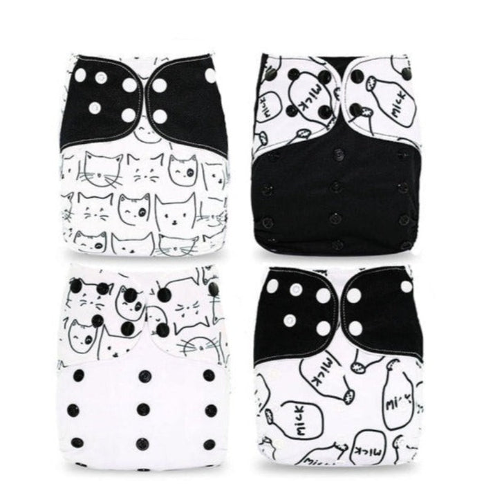 Washable Eco-friendly Reusable Cloth Diaper For 12-24 months Old Babies & Toddlers