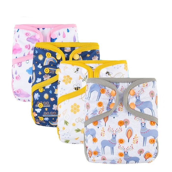 Reusable & Comfortable Eco-Friendly Cloth Diaper For 6 to 12 Months Old Babies